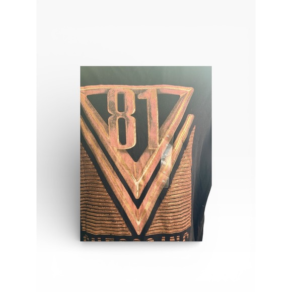 NWT Guess Inc 81 Los Angeles Calif Mens Black Graphic T Shirt XL - Picture 2 of 7